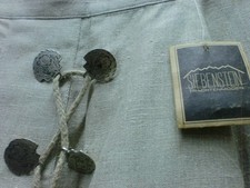 beiger Leinen Trachten Rock Gr. 42 - Neu mit Etikett