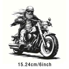 3D Biker Aufkleber