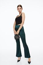 grüne schlaghose satin    gr