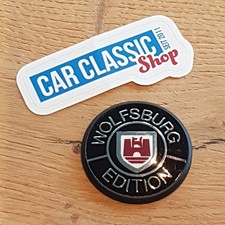 NOS Kotflügel Emblem Wolfsburg Edition VW GOLF 2 GTI 16V G60 EDITION 165853675