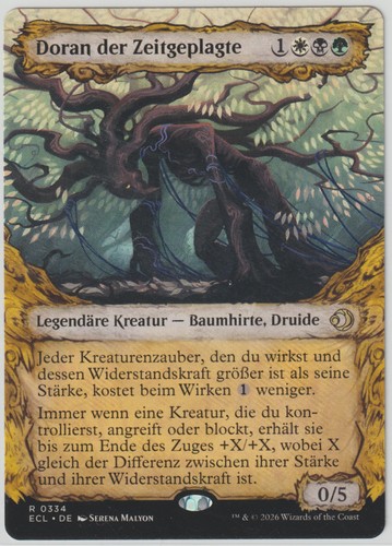 Mtg lorwyn eclipsed doran - mtg,