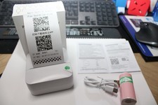 Tragbarer Mini-Drucker, BT-Thermo, iOS u. Android, für Fotos, Notizen, Etiketten