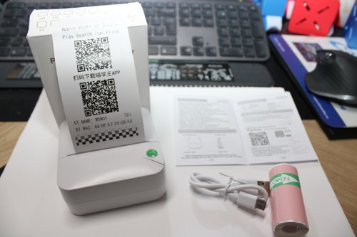 Tragbarer mini drucker - tragbarer, mini-drucker
