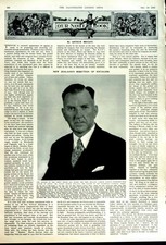 Original alter Vintage Druck