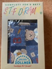 Wie neu! Bettwäsche Set Bettchen Körbchen Teddys Mädchen Jungen