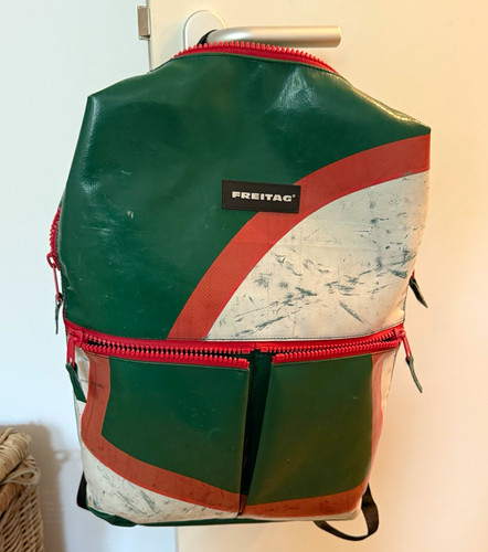 Freitag rucksack grün rot - freitag,