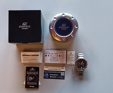 Casio Edifice ECB-500 Herrenuhr mit Solar und Bluetooth Edelstahl Silber OVP