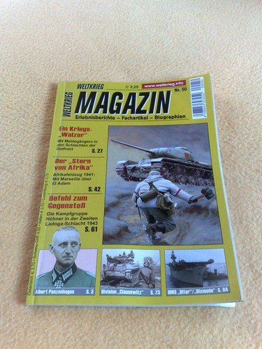 Weltkrieg magazin 50 - weltkrieg, nr.