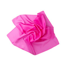 Nickituch Seidentuch rosa pink Seide 53x53cm