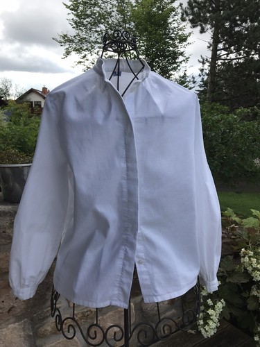 Trachtenbluse weiß 46 - trachtenbluse, gr.44/46