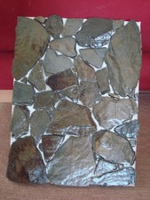 Wandbild: Schiefermosaik -