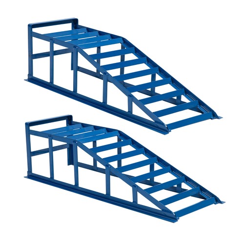 Blau auffahrrampe rampe - rampe, pkw