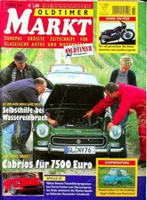 2) Oldtimer Markt 07/2002 - Alfa Romeo Spider mit 13 - Peugeot 504 TI Cabrio mi