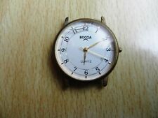 Herren Armbanduhr Boccia Quarz Stainless Steel Back 169 09