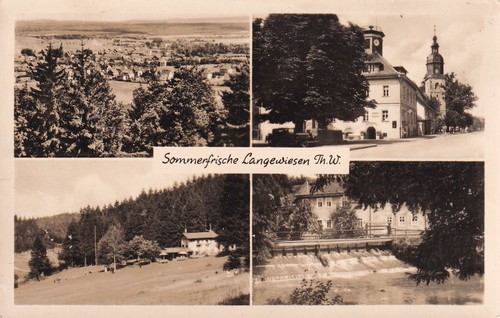 Postkarte langewiesen - postkarte,