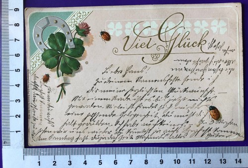 Prägekarte glückwunsch - prägekarte,
