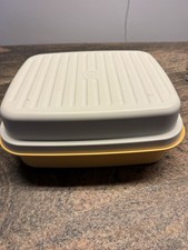 Tupperware - Laibwächter groß - Brotkasten - Brotbehälter - Leibwächter - gelb -