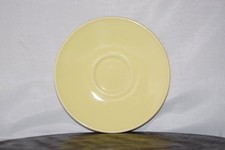 Untertasse 13,5 cm Kaf. Minden Keramik gelb pastell Melitta