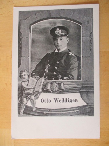 Postkarte otto weddigen - otto,