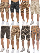Herren Shorts Camouflage Army