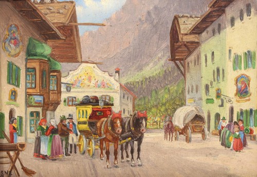 Lasne dorfstraße mittenwald - dorfstraße,