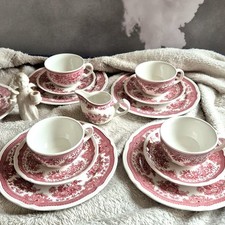 villeroy & boch fasan rot Kaffeegedeck 3-telling