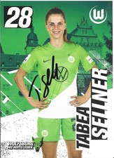 Tabea Seliner / VFL Wolfsburg Frauen / Saison 2023-2024 / Autogrammkarte