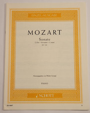 Klaviernoten Mozart Sonate
