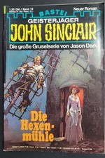 John Sinclair Roman Band 18 (Die Hexenmühle) aus dem Jahr 1978