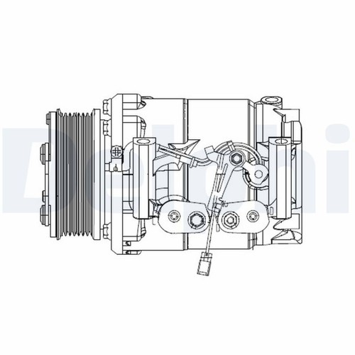 Klimakompressor delphi cs20492 - delphi,