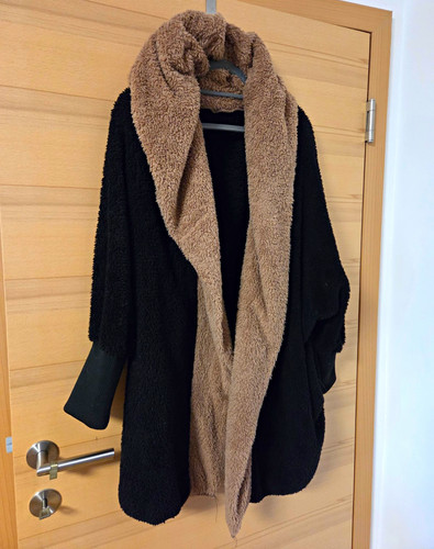 Shein curve teddymantel - shein,