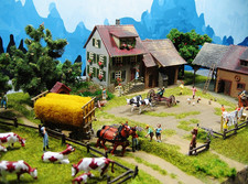 DIORAMA  " BAUERNHOF "   -
