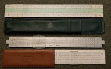 2 Rechenschieber Reiss Darmstpadt +1 VEB Mantissa DDR 