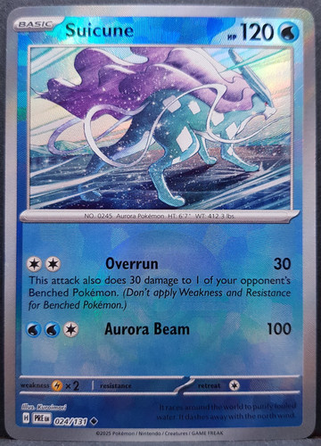 Suicune 024 131 prismatic - suicune,