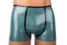Latex Herren Shorts, Retro