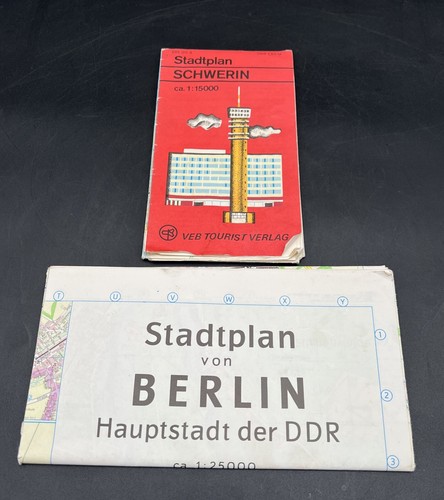 Stadtplan ddr schwerin berlin - stadtplan, schwerin/berlin