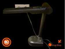 1980er Schreibtischlampe schwarz Tischleuchte Designklassiker 53cm Germany V11