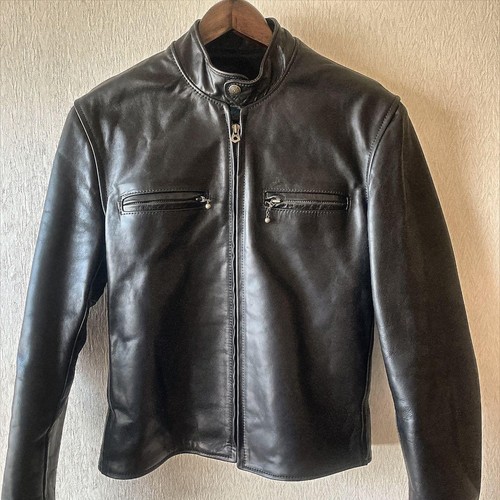 Aero leather cafe racer jacket - aero,