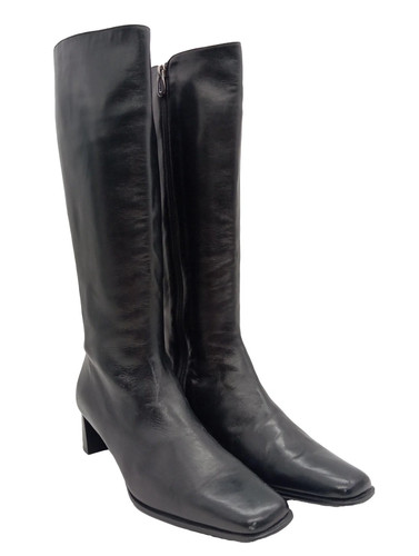 Salmaso absatz stiefel - absatz, schwarz