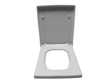 Grünblatt WC Sitz Toilettensitz Absenkautomatik, Weiß, Duroplast, 515205