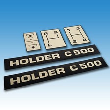 Aufkleber-Satz Holder C 500