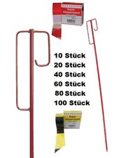 Laterneneisen / Absperrleinenhalter Berliner Form 1250mm / 125cm - Absperrband 