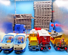 #SE4342# Playmobil/LGB Eisenbahn Dampflok großes Konvolut Schienen *bitte lesen*