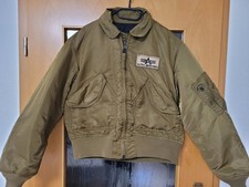 Alpha Industries Fliegerjacke Braun Größe M