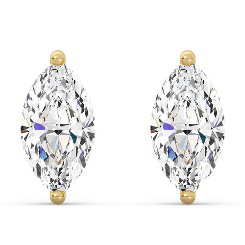 Gelbgold ohrringe damen - gelbgold,