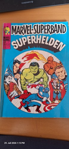 Comic marvel superband - comic,