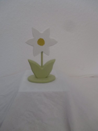 Dekoblume aus holz - aus,