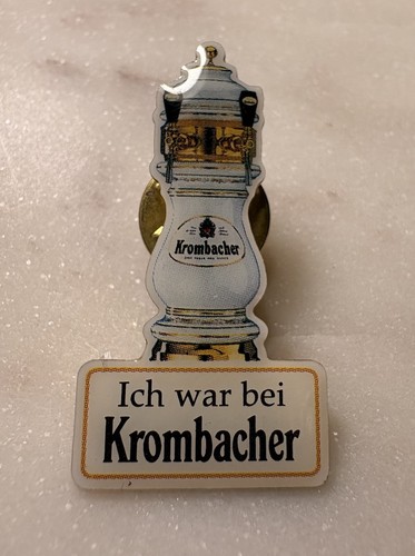 Vintage pin krombacher bier - vintage,