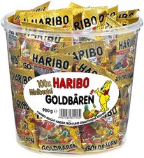 Haribo Minibeutel Goldbären - Fruchtgummi - 100 Beutel