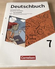 Deutschbuch 7 Gymnasium G9 NRW Servicepaket Klassenarbeiten Klausuren Lösungen.